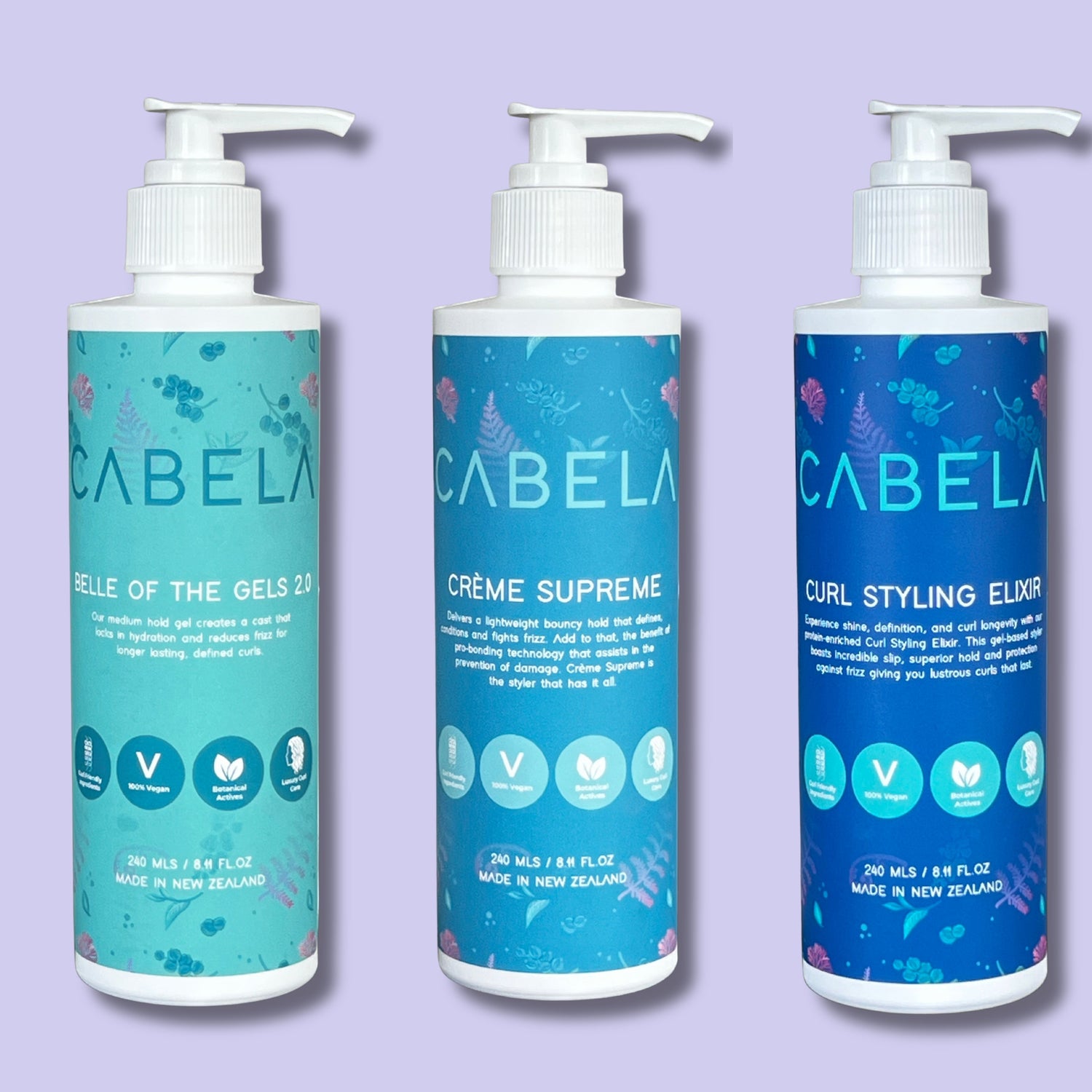 Curly hair styling products