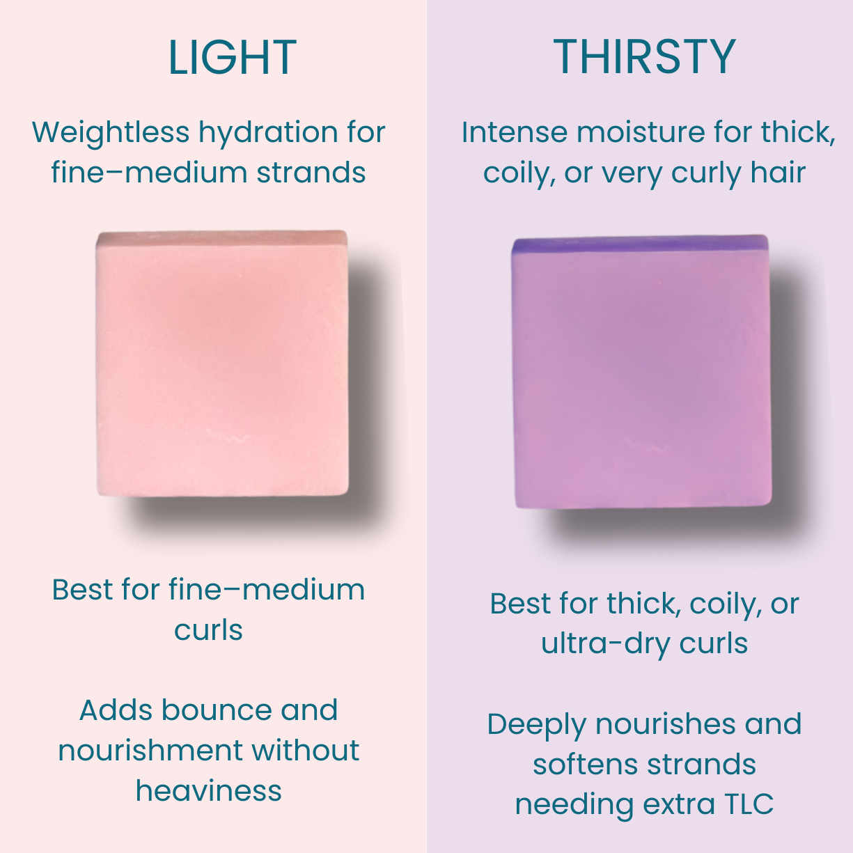 CURL CONDITIONER BAR FOR CURLY HAIR – Light | Thirsty