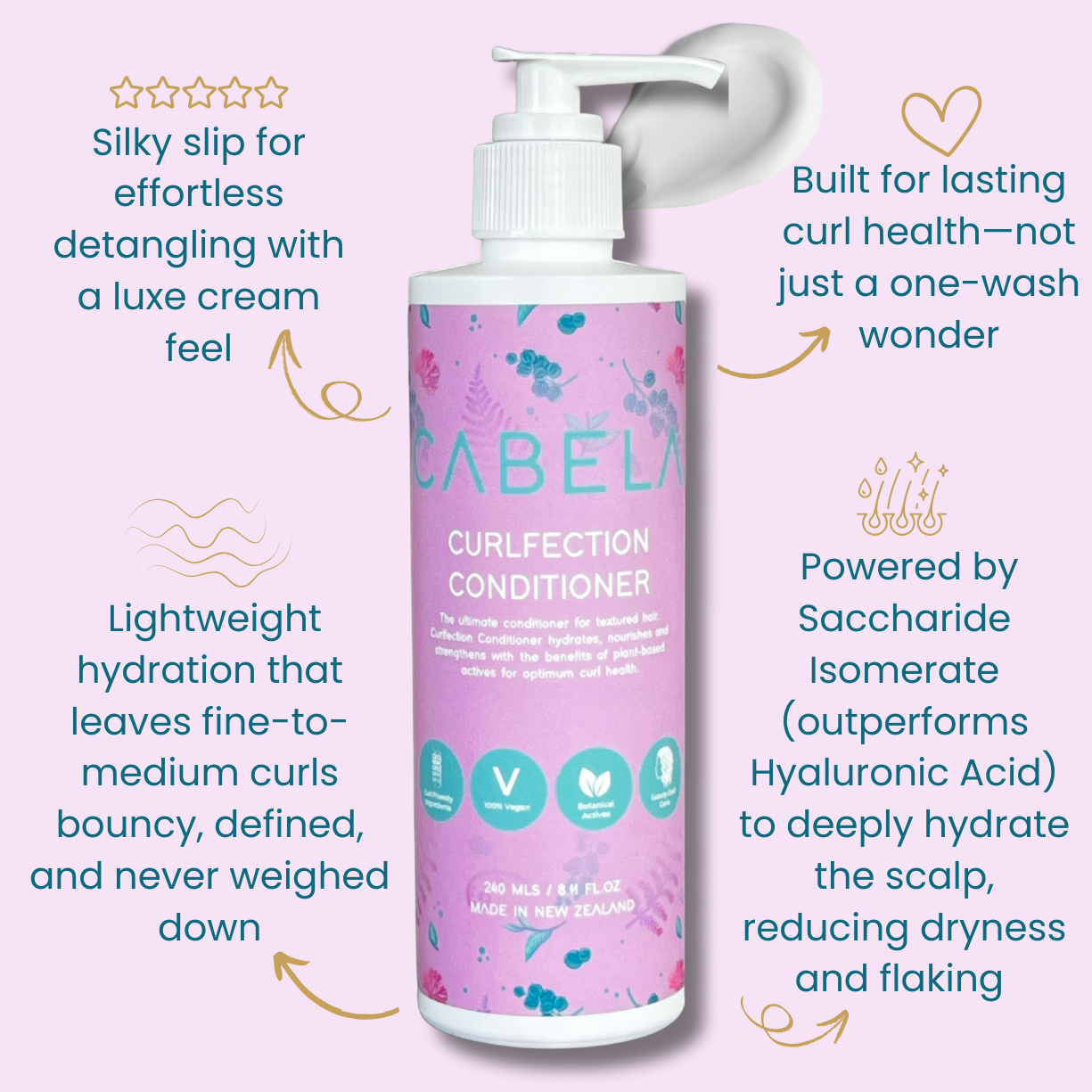 CURLFECTION CONDITIONER | Curl Conditioner for Curly Hair – Light & Thirsty