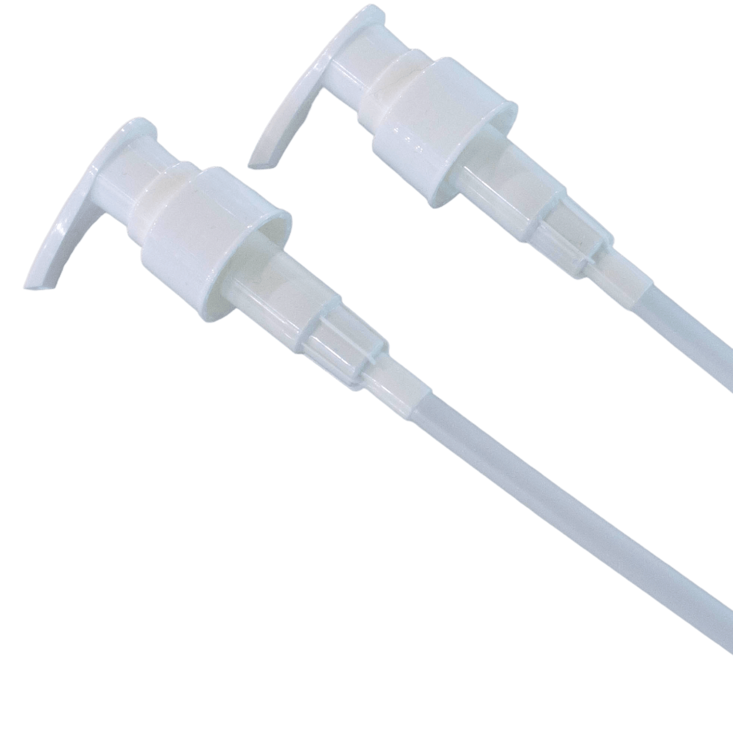 White Bottle Pump