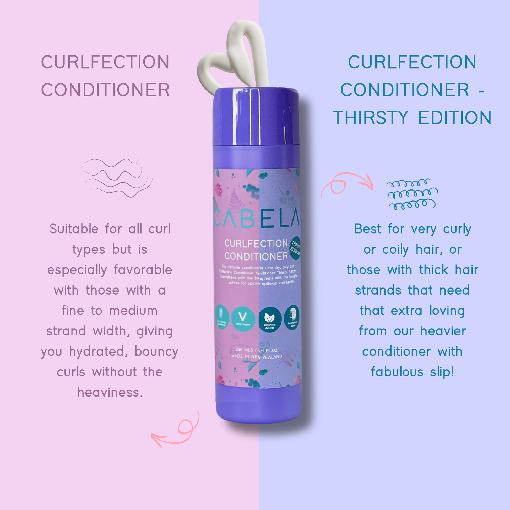 Cuflection Conditioner for fine hair or thirsty edition for more coarse hair types