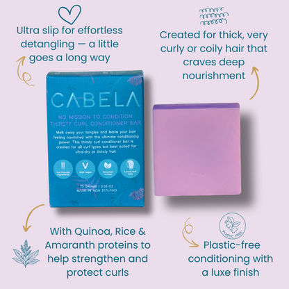 CURL CONDITIONER BAR FOR CURLY HAIR – Light | Thirsty