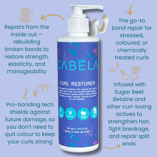 CURL RESTORER | Bond Repair Treatment for Curly Hair